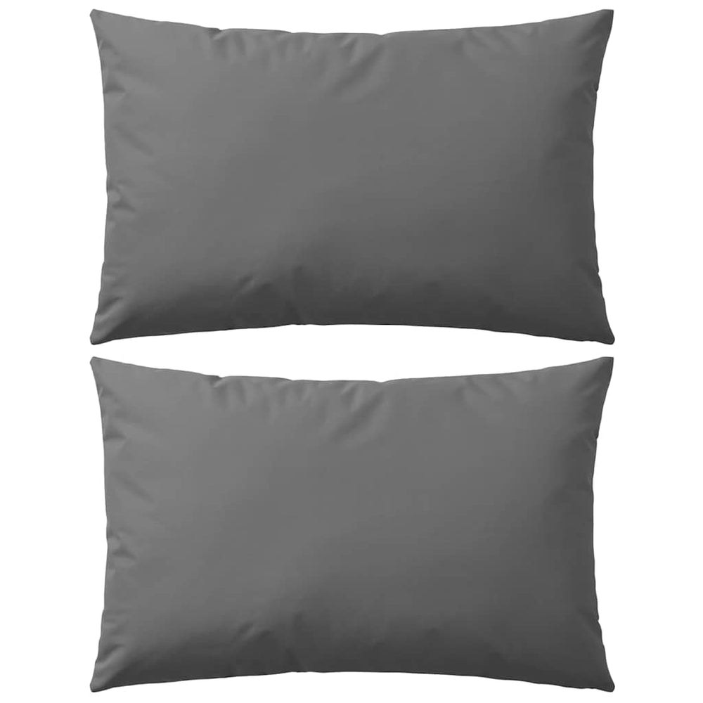 vidaXL Garden Cushions 2 pcs. 60 x 40 cm Grey
