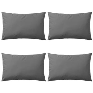 vidaXL Garden Cushions 4 pcs. 60 x 40 cm Grey