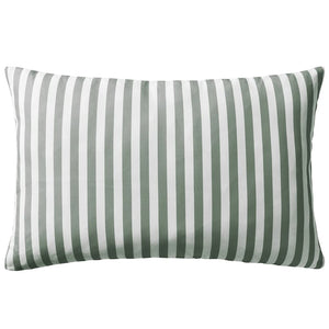 vidaXL Outdoor Cushions 2 pcs. Striped 60 x 40 cm Grey