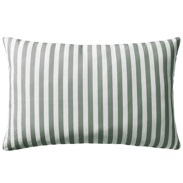 vidaXL Outdoor Cushions 2 pcs. Striped 60 x 40 cm Grey