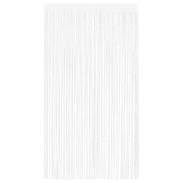 vidaXL String Curtain 2 pcs. 100 x 250 cm White