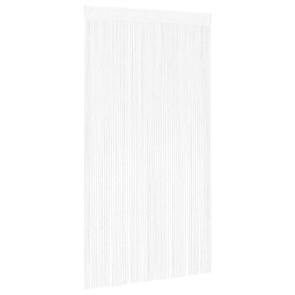 vidaXL String Curtains 2 pcs. 140 x 250 cm White