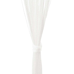 vidaXL String Curtains 2 pcs. 140 x 250 cm White