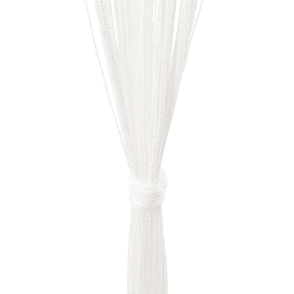 vidaXL String Curtains 2 pcs. 140 x 250 cm White