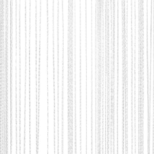 vidaXL String Curtains 2 pcs. 140 x 250 cm White