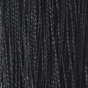 vidaXL String Curtains 2 pcs 140 x 250 cm Black