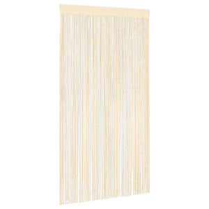 vidaXL String Curtains 2 pcs. 140 x 250 cm Cream