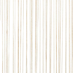 vidaXL String Curtains 2 pcs. 140 x 250 cm Beige