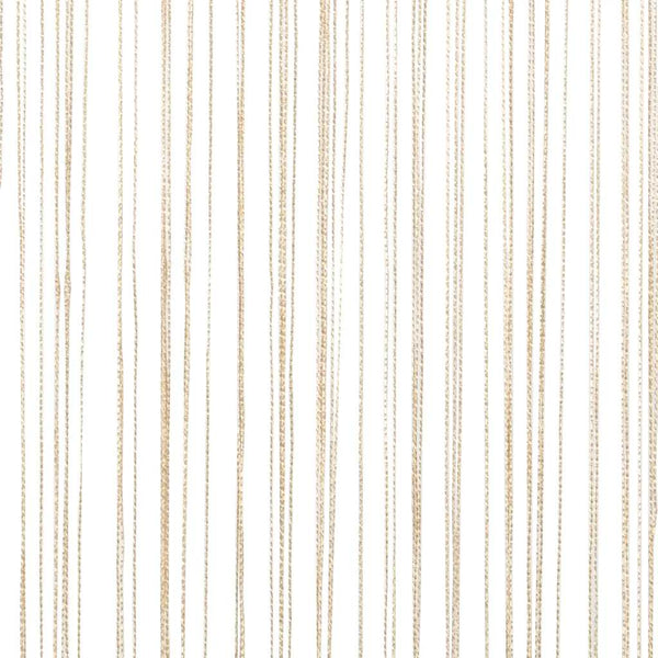 vidaXL String Curtains 2 pcs. 140 x 250 cm Beige