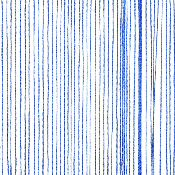 vidaXL String Curtains 2 pcs. 100 x 250 cm Blue