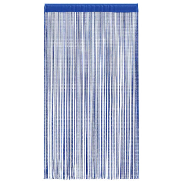 vidaXL String Curtains 2 pcs. 140 x 250 cm Blue