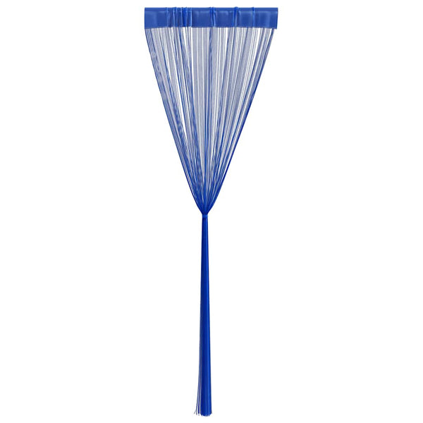 vidaXL String Curtains 2 pcs. 140 x 250 cm Blue