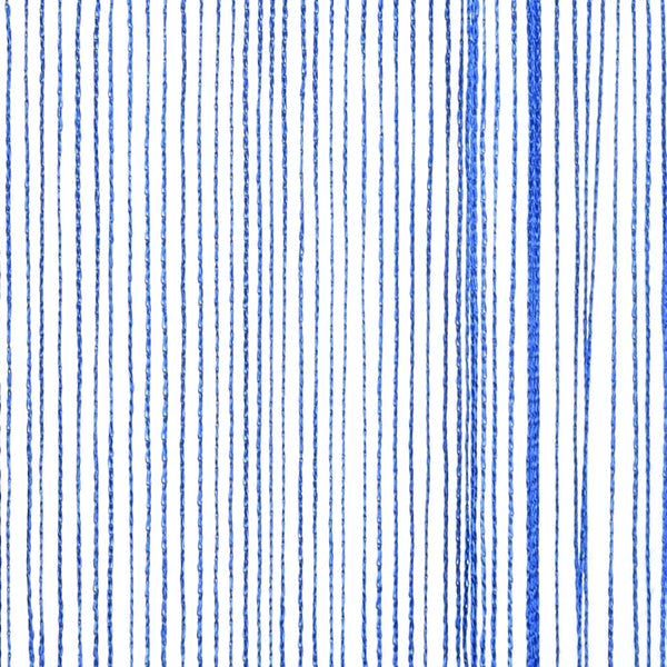 vidaXL String Curtains 2 pcs. 140 x 250 cm Blue