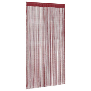 vidaXL String Curtains 2 pcs. 100 x 250 cm Burgundy