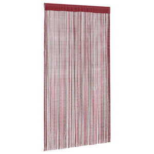 vidaXL String Curtains 2 pcs. 140 x 250 cm Burgundy