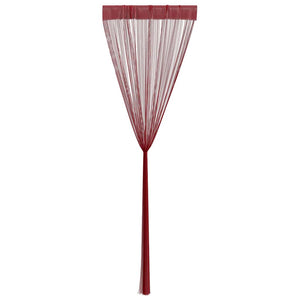 vidaXL String Curtains 2 pcs. 140 x 250 cm Burgundy