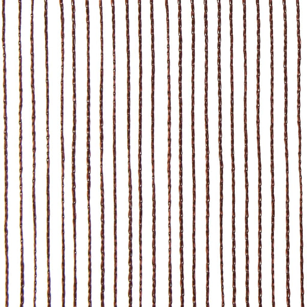 vidaXL String Curtains 2 pcs. 140 x 250 cm Brown