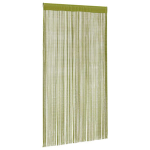 vidaXL String Curtains 2 pcs. 140 x 250 cm Green