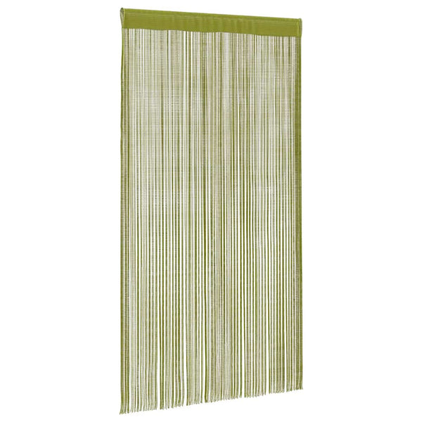 vidaXL String Curtains 2 pcs. 140 x 250 cm Green
