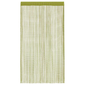vidaXL String Curtains 2 pcs. 140 x 250 cm Green