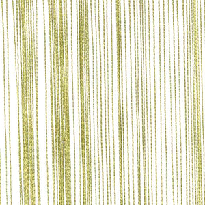 vidaXL String Curtains 2 pcs. 140 x 250 cm Green