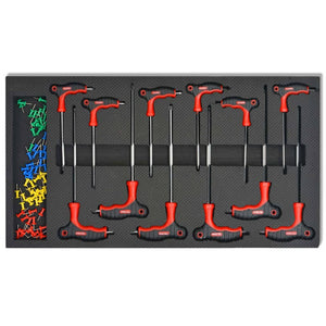 vidaXL Workshop Trolley with 1125 Tools Steel Red