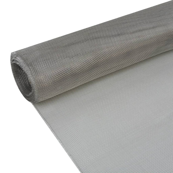 vidaXL Wire Mesh 100x500 cm Stainless Steel 202