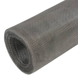 vidaXL Wire Mesh 100x500 cm Stainless Steel 202