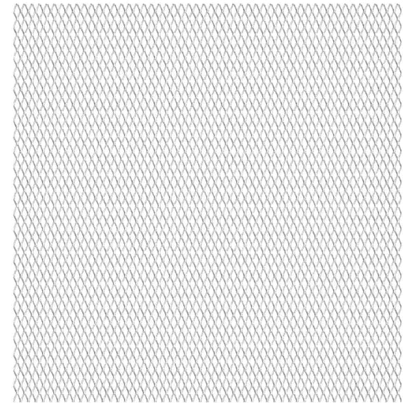 vidaXL Stainless Steel Expanded Metal Mesh 50x50 cm 20x10x2 mm