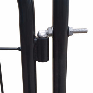 vidaXL Garden Gate 100x100 cm Anthracite