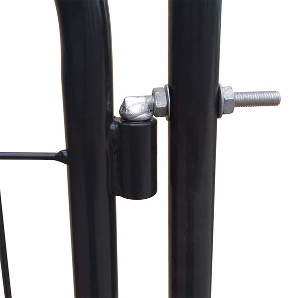 vidaXL Garden Gate 100x100 cm Anthracite