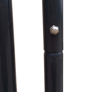vidaXL Garden Gate 100x100 cm Anthracite