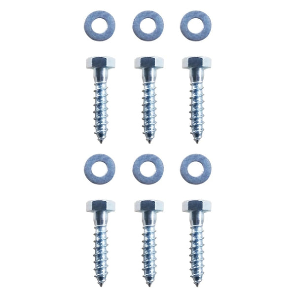 vidaXL L-shaped Ground Anchors for Playsets 2 pcs. Steel 5 x 5 x 50 cm