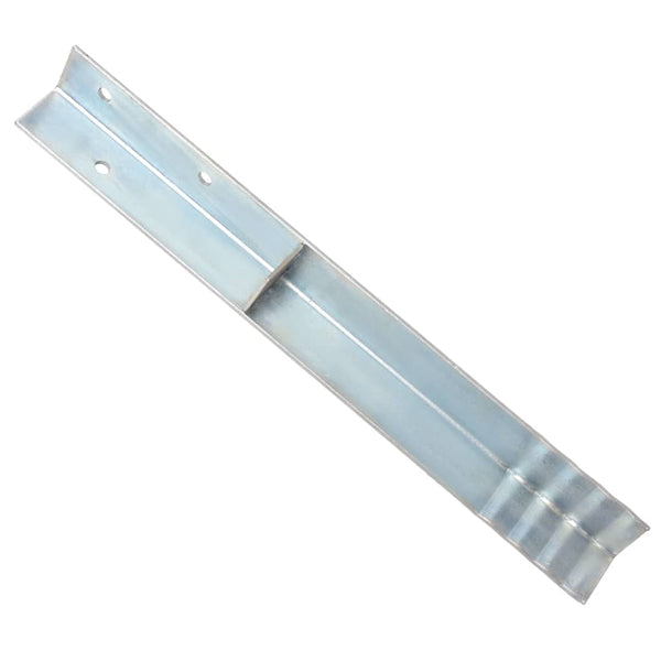 vidaXL Ground Anchors L-Shaped for Play Tower 12 pcs. Steel 5 x 5 x 50 cm