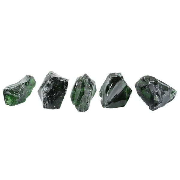 vidaXL Glass Gabion Stones Green 60-120 mm 25 kg
