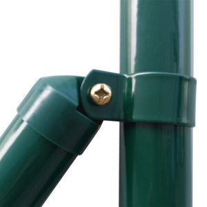 vidaXL European Fence Steel 25 x 1.2 m Green