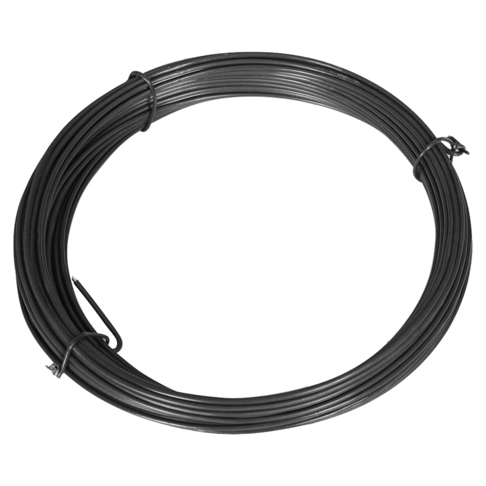 vidaXL Fence Tie Wire 25 m 1.4/2 mm Steel Grey