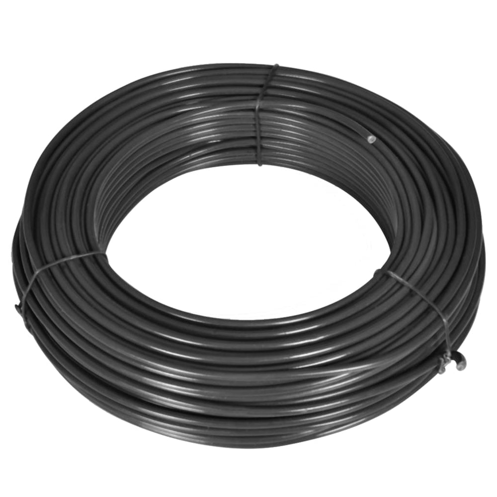 vidaXL Fence Tension Wire 55 m 2.1/3.1 mm Steel Grey