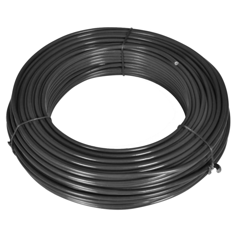 vidaXL Fence Tension Wire 55 m 2.1/3.1 mm Steel Grey