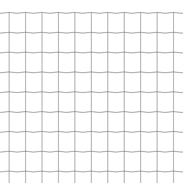 vidaXL Euro Fence Steel 25 x 1.2 m Grey