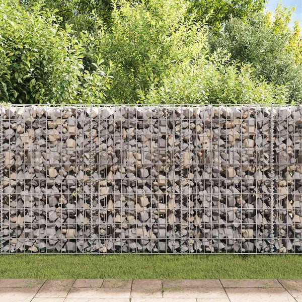 vidaXL Gabion Planter Raised Vegetable Garden Steel 120×30×100 cm