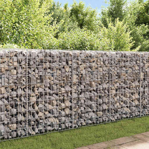 vidaXL Gabion Planter Raised Garden Bed Steel 120×30×50 cm