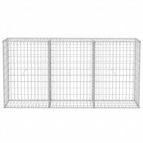 vidaXL Gabion Basket Steel 200×30×100 cm