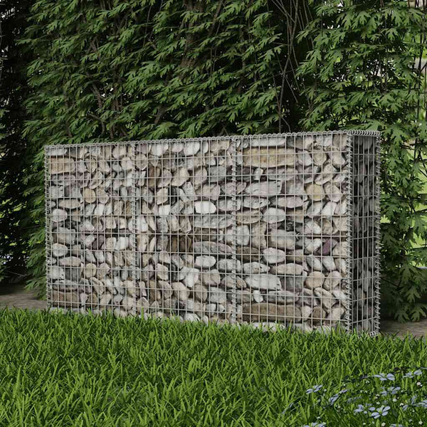 vidaXL Gabion Basket Steel 200×30×100 cm