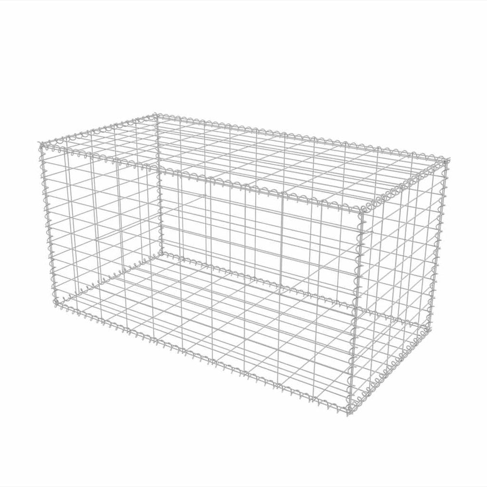 vidaXL Gabion Basket Steel 100×50×50 cm