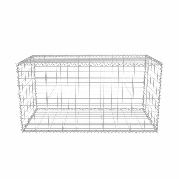 vidaXL Gabion Basket Steel 100×50×50 cm