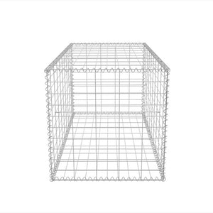 vidaXL Gabion Basket Steel 100×50×50 cm