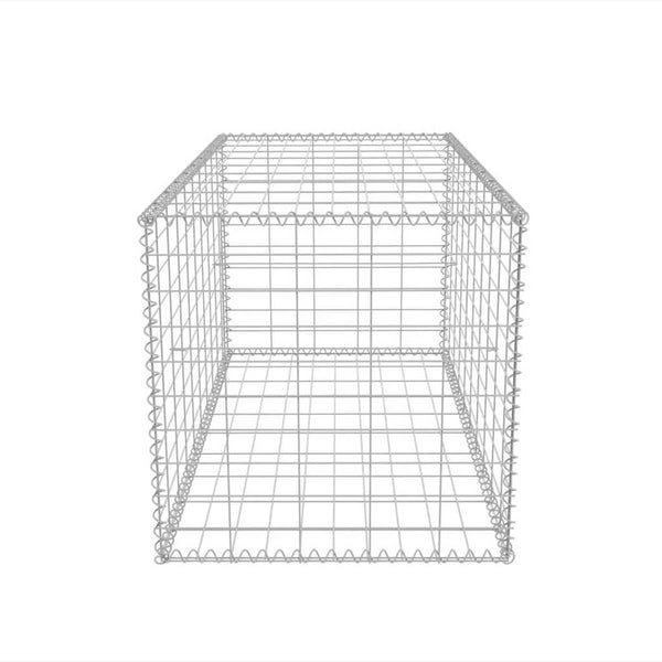 vidaXL Gabion Basket Steel 100×50×50 cm