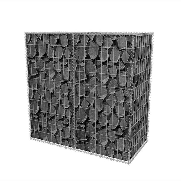 vidaXL Gabion Basket Steel 100x50x100 cm