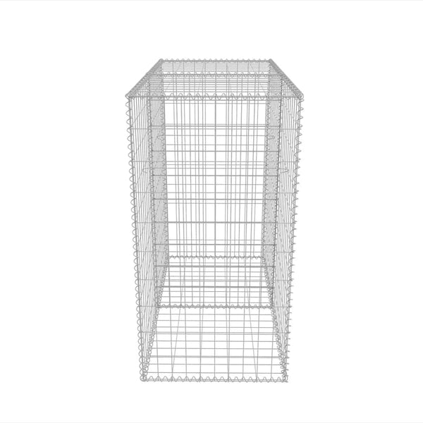 vidaXL Gabion Basket Steel 100x50x100 cm